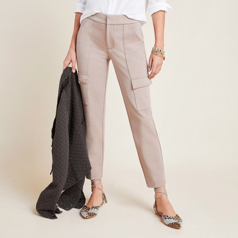 Anthropologie Essential Slim Cargo Pants